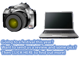 Write a review and take photos at festivals